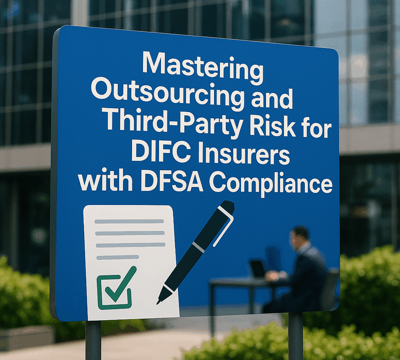 Mastering Outsourcing and Third-Party Risk for DIFC Insurers with DFSA Compliance