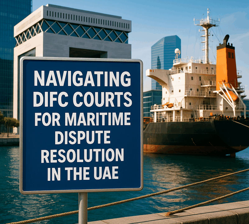 Navigating DIFC Courts for Maritime Dispute Resolution in the UAE