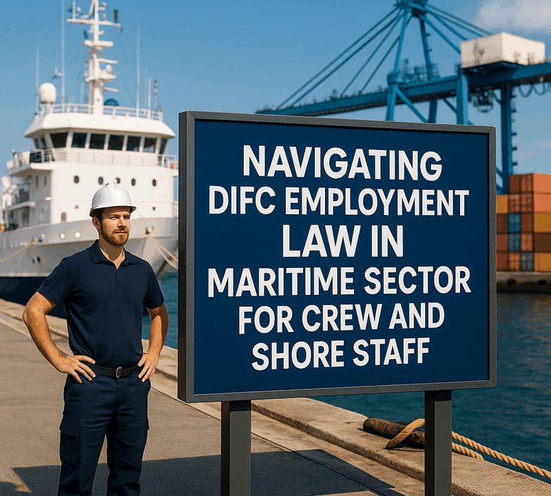 Navigating DIFC Employment Law in Maritime Sector for Crew and Shore Staff