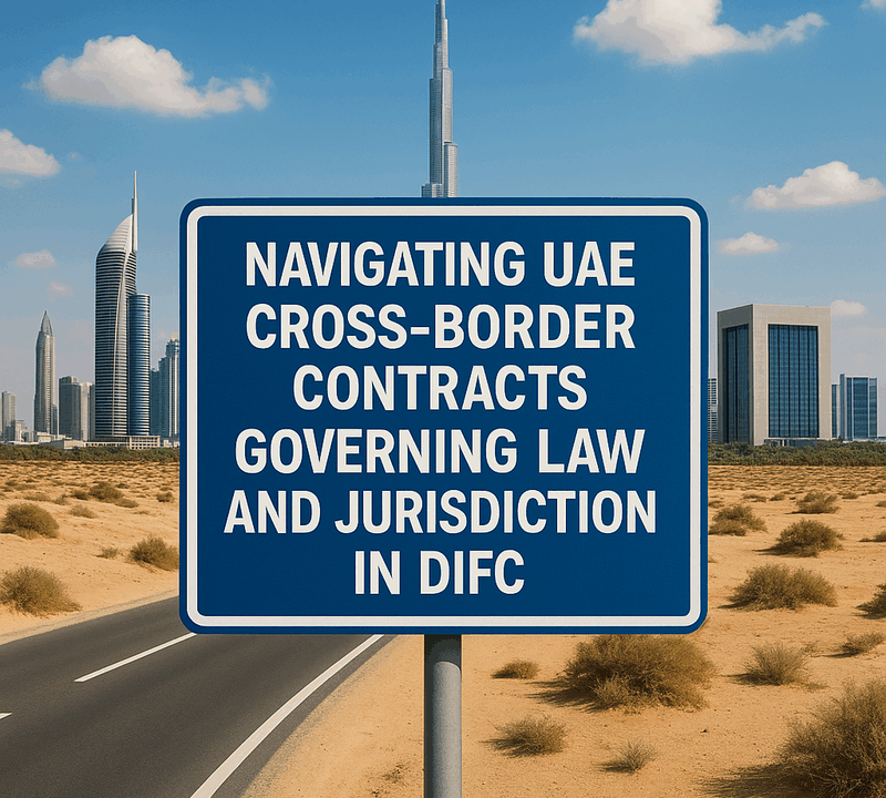 Navigating UAE Cross Border Contracts Governing Law and Jurisdiction in DIFC
