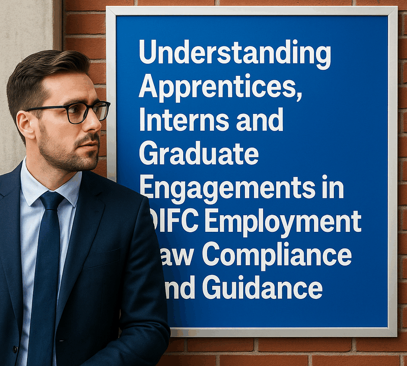 Understanding Apprentices, Interns and Graduate Engagements in DIFC Employment Law Compliance and Guidance