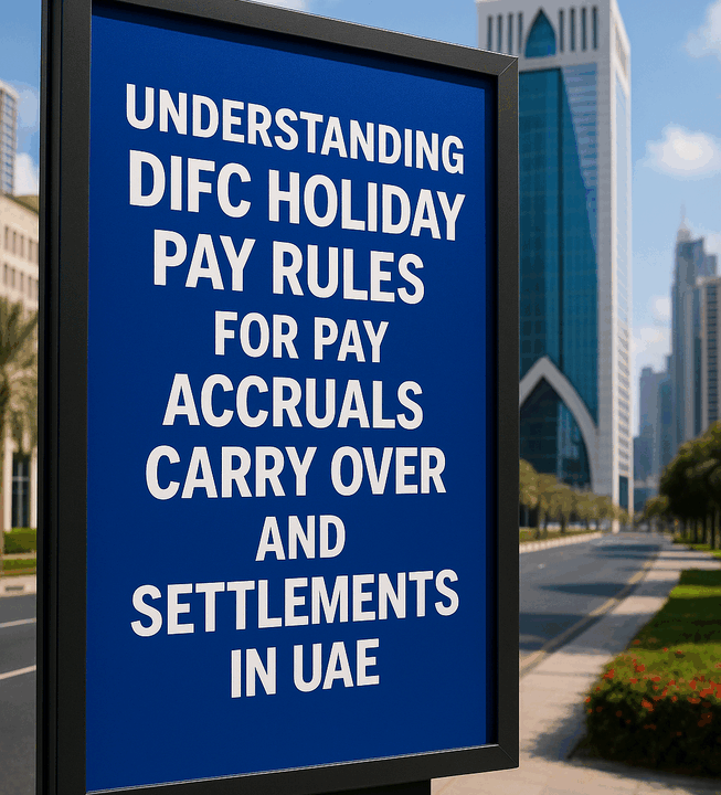 Understanding DIFC Holiday Pay Rules for Pay Accruals Carry Over and Settlements in UAE