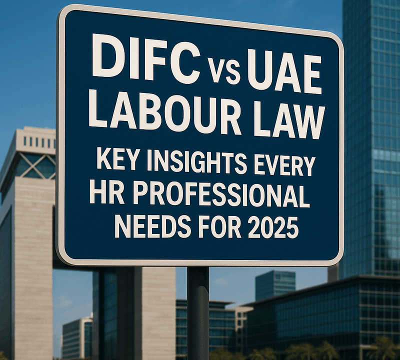 DIFC vs UAE Labour Law Key Insights Every HR Professional Needs for 2025
