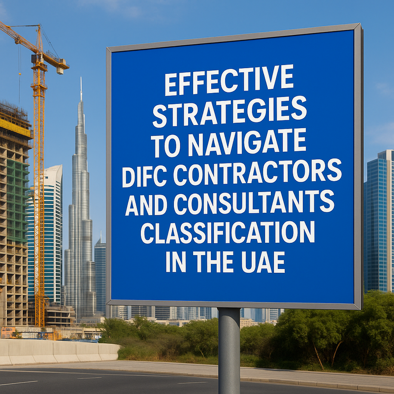 Illustration of legal compliance and contractor versus employee classification in DIFC UAE context