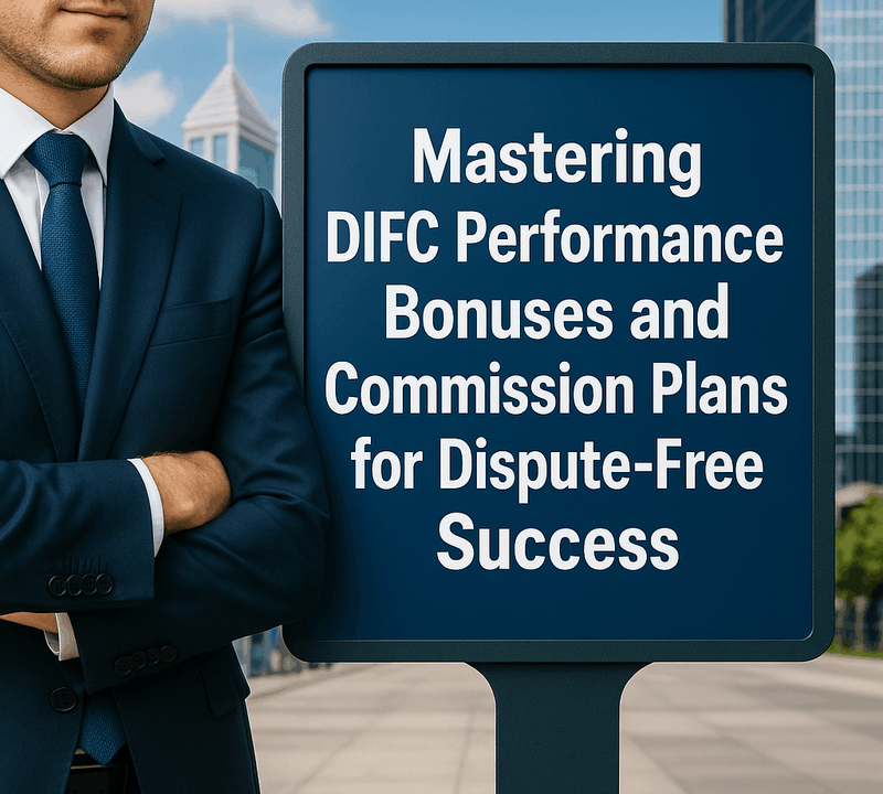 Mastering DIFC Performance Bonuses and Commission Plans for Dispute-Free Success