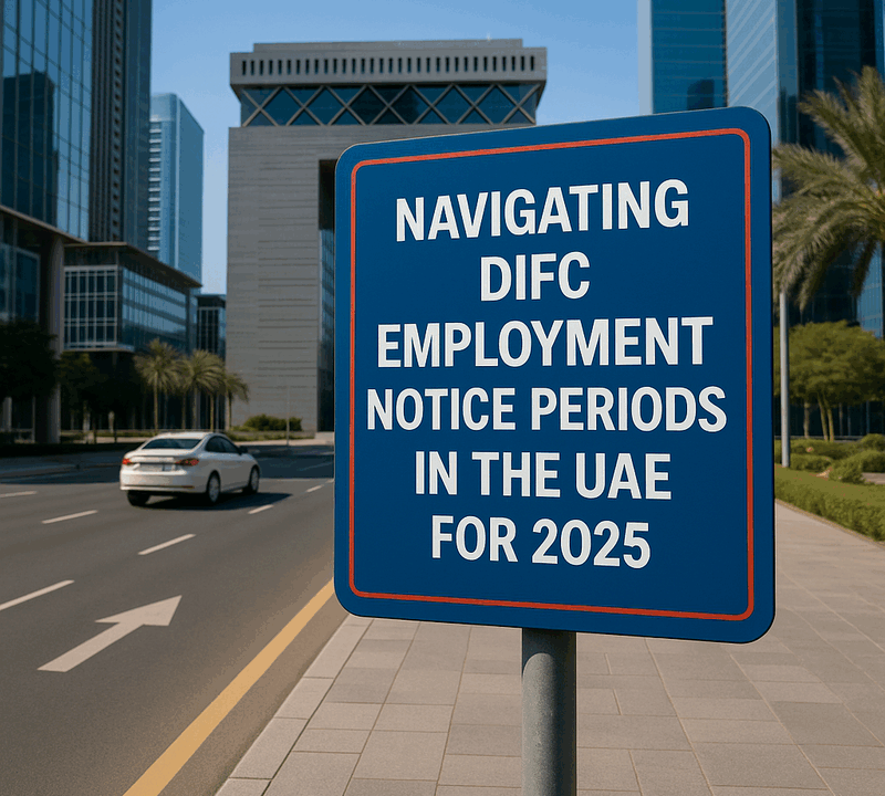 Navigating DIFC Employment Notice Periods in the UAE for 2025