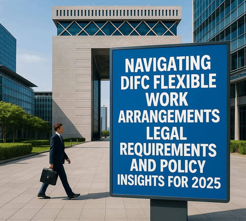Navigating DIFC Flexible Work Arrangements Legal Requirements and Policy Insights for 2025