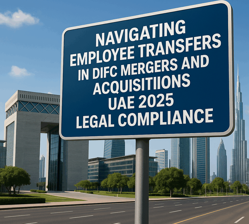 Navigating Employee Transfers in DIFC Mergers and Acquisitions UAE 2025 Legal Compliance