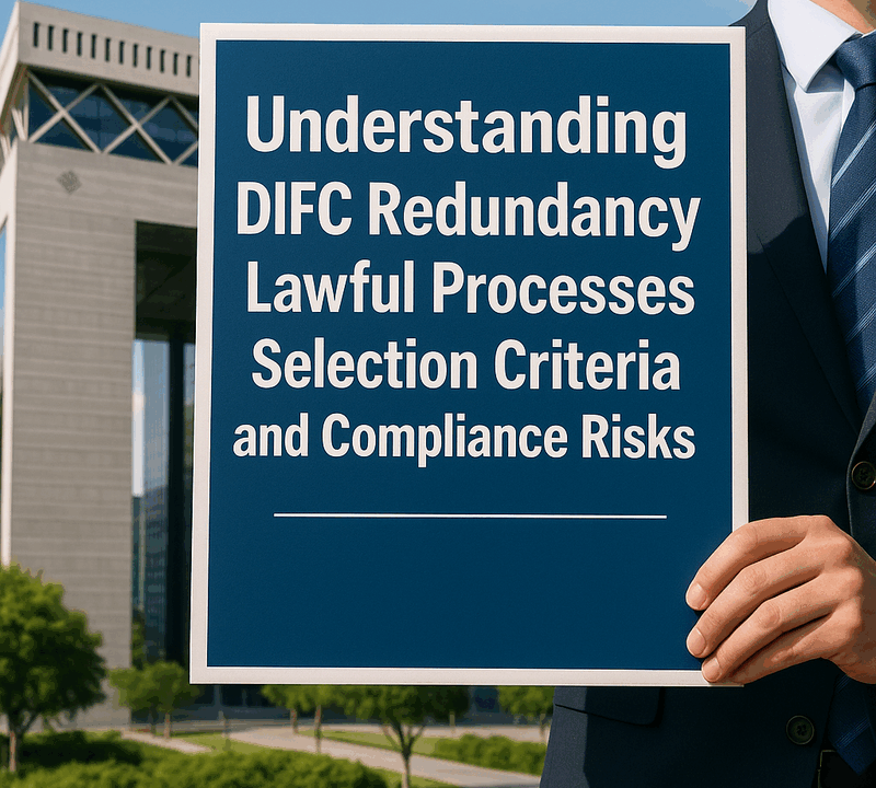 Understanding DIFC Redundancy Lawful Processes Selection Criteria and Compliance Risks