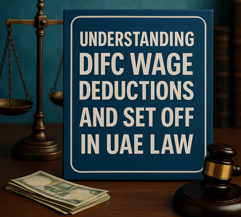 Understanding DIFC Wage Deductions and Set Off in UAE Law