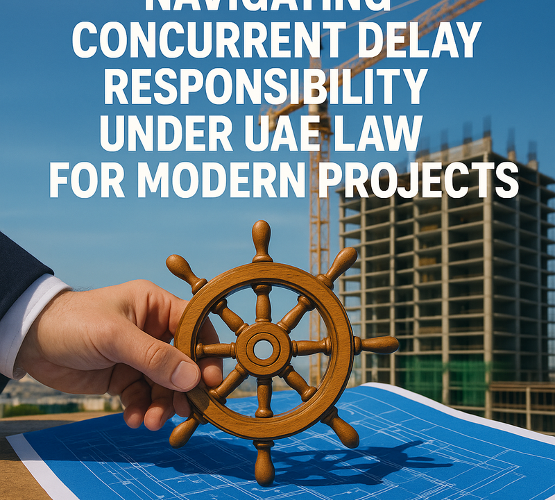 Navigating Concurrent Delay Responsibility Under UAE Law for Modern Projects