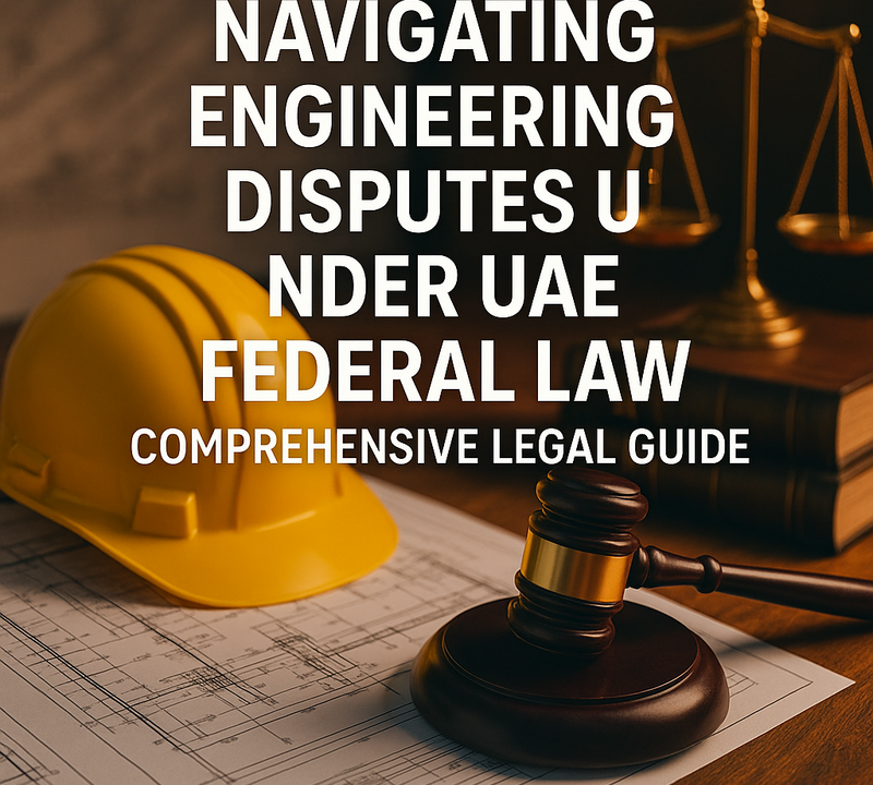 Navigating Engineering Disputes Under UAE Federal Law Comprehensive Legal Guide