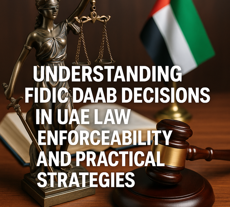 Understanding FIDIC DAAB Decisions in UAE Law Enforceability and Practical Strategies