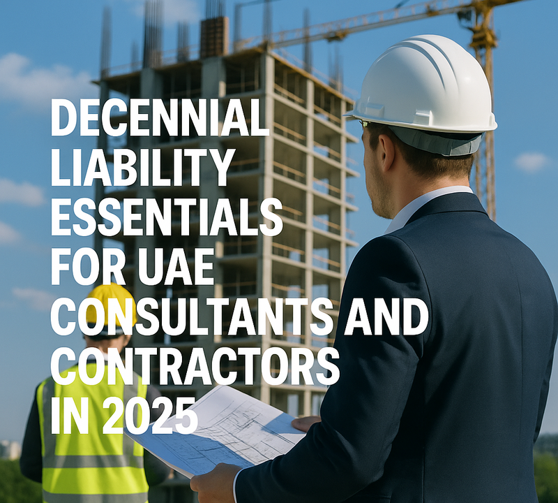Decennial Liability Essentials for UAE Consultants and Contractors in 2025