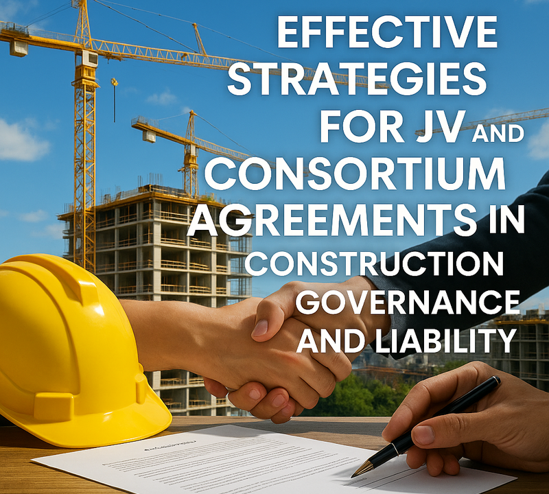 Effective Strategies for JV and Consortium Agreements in UAE Construction Governance and Liability