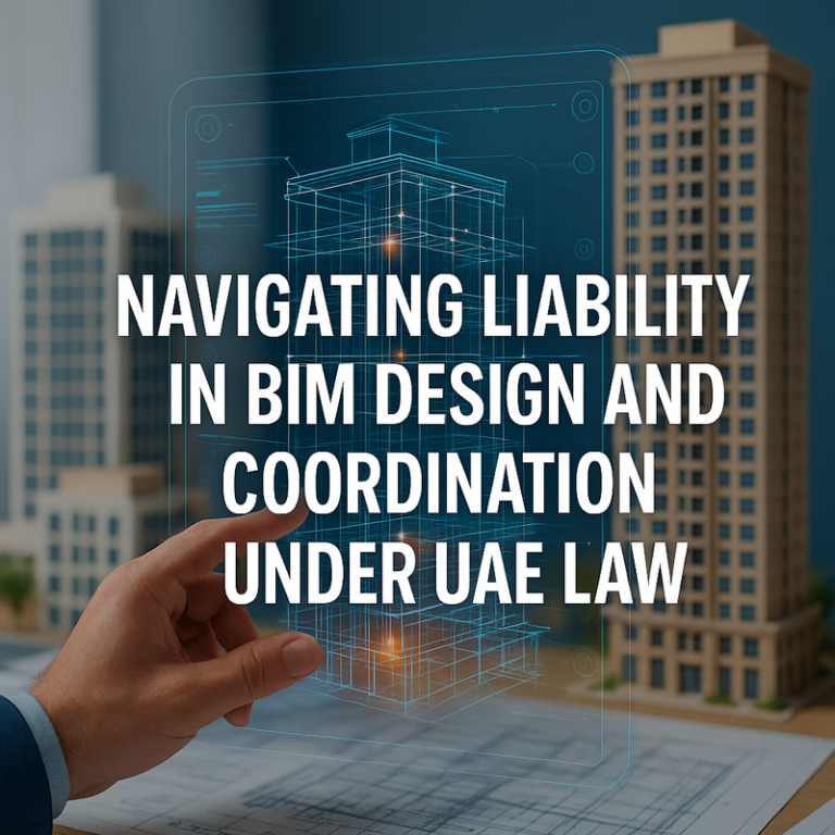 Navigating Liability in BIM Design and Coordination Under UAE Law ...