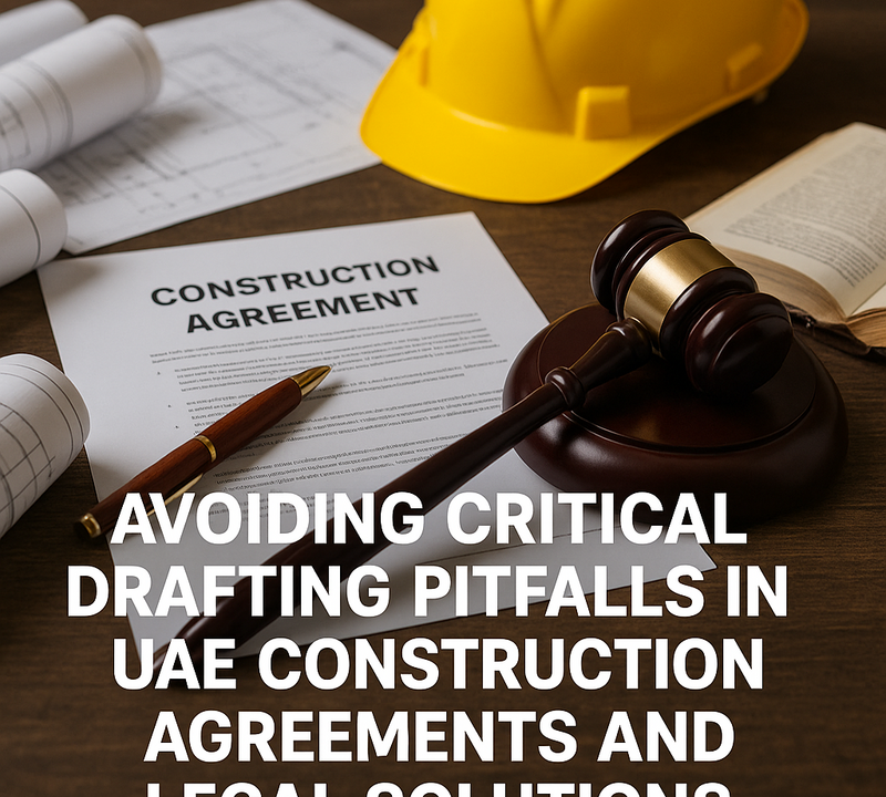 Avoiding Critical Drafting Pitfalls in UAE Construction Agreements and Legal Solutions