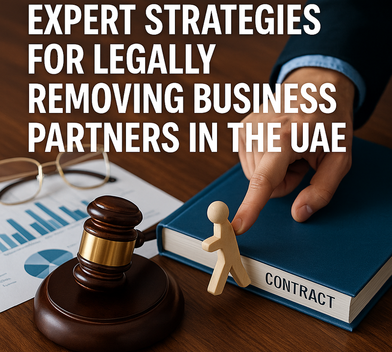Expert Strategies for Legally Removing Business Partners in the UAE