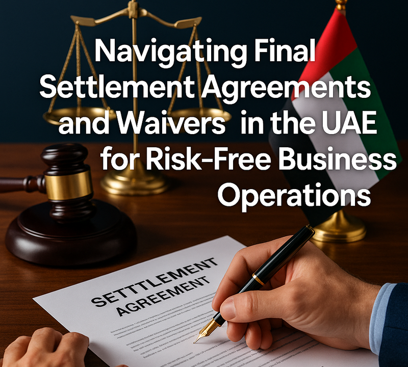 Navigating Final Settlement Agreements and Waivers in the UAE for Risk-Free Business Operations