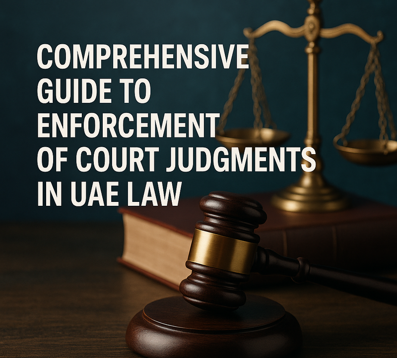 Comprehensive Guide to Enforcement of Court Judgments in UAE Law