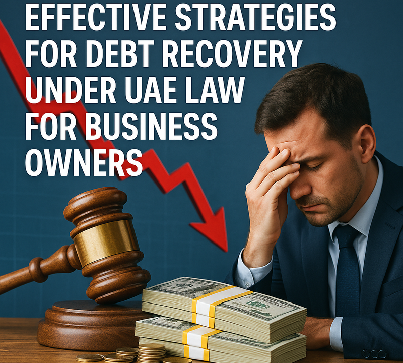 Effective Strategies for Debt Recovery under UAE Law for Business Owners