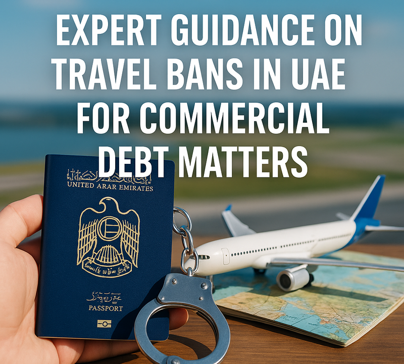 Expert Guidance on Travel Bans in UAE for Commercial Debt Matters