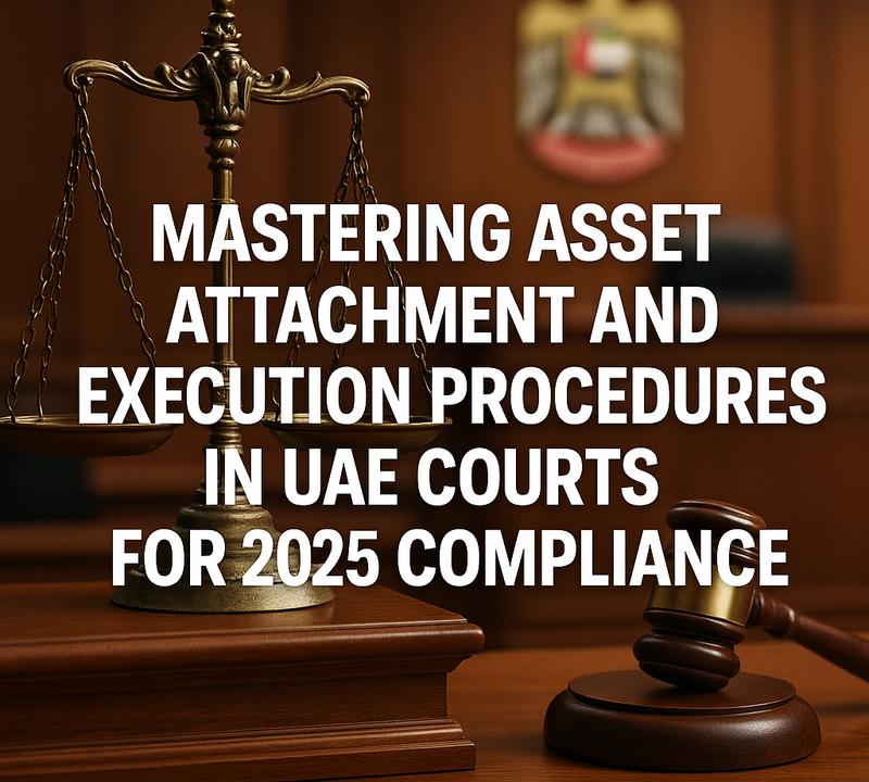 Mastering Asset Attachment and Execution Procedures in UAE Courts for 2025 Compliance