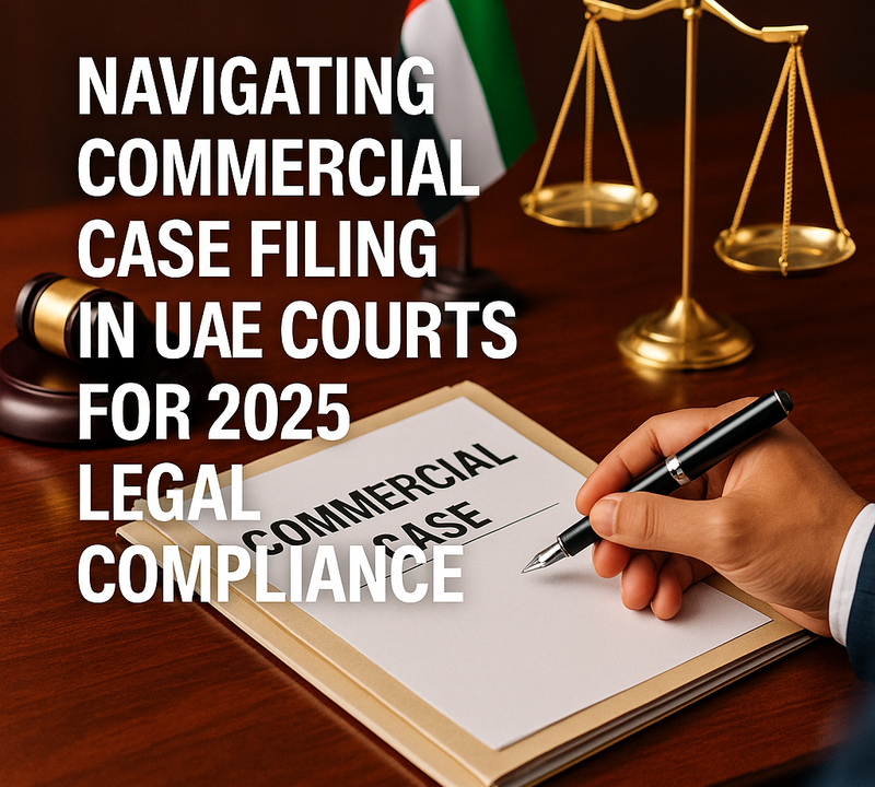 Navigating Commercial Case Filing in UAE Courts for 2025 Legal Compliance