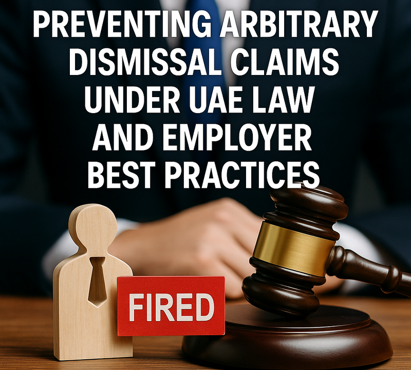 Preventing Arbitrary Dismissal Claims Under UAE Law and Employer Best Practices