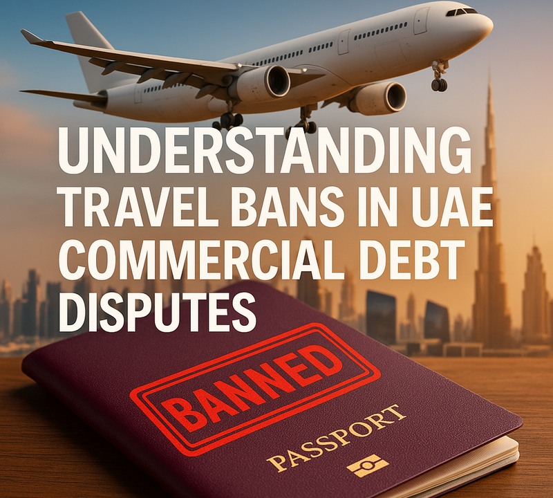 Understanding Travel Bans in UAE Commercial Debt Disputes