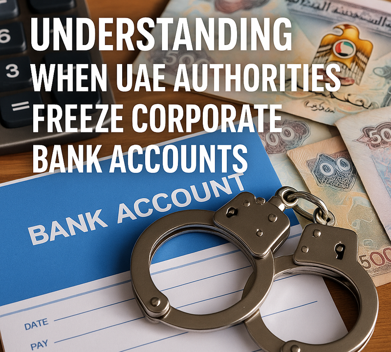Understanding When UAE Authorities Freeze Corporate Bank Accounts