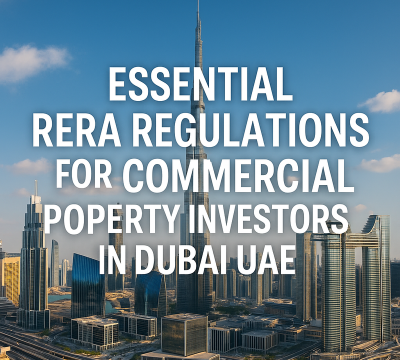 Essential RERA Regulations for Commercial Property Investors in Dubai UAE