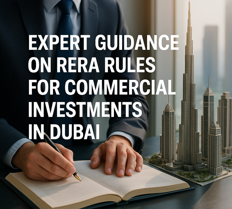 Expert Guidance on RERA Rules for Commercial Investments in Dubai