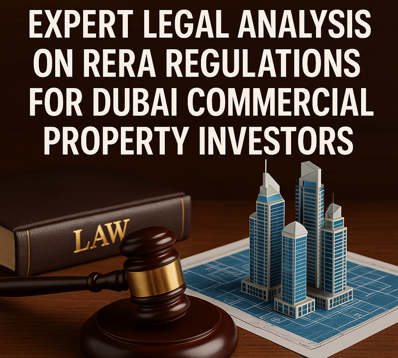 Expert Legal Analysis on RERA Regulations For Dubai Commercial Property Investors