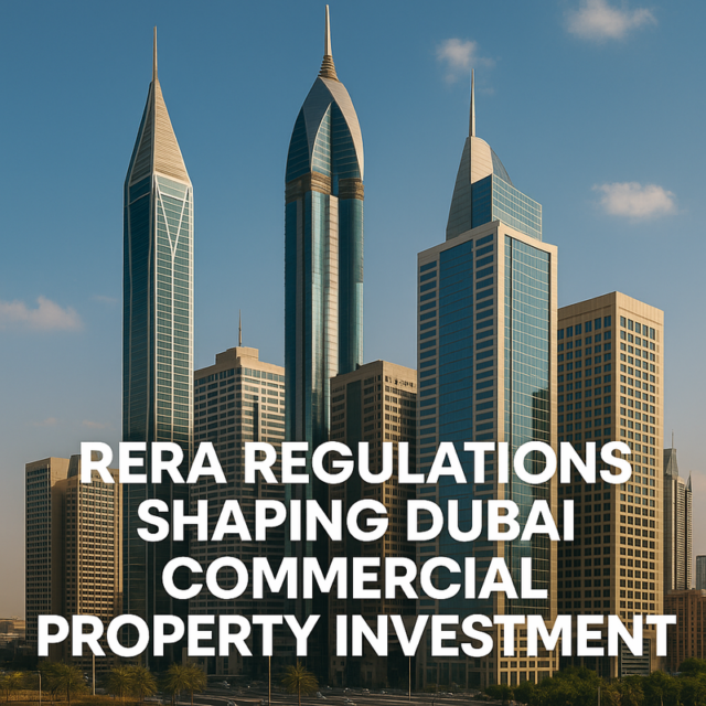 RERA Regulations Shaping Dubai Commercial Property Investment