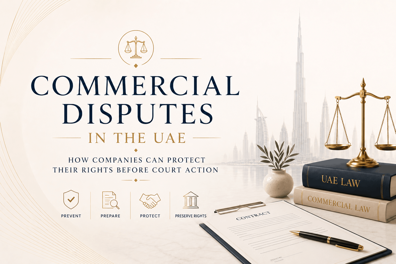 Commercial disputes in the UAE and pre-litigation strategy for companies