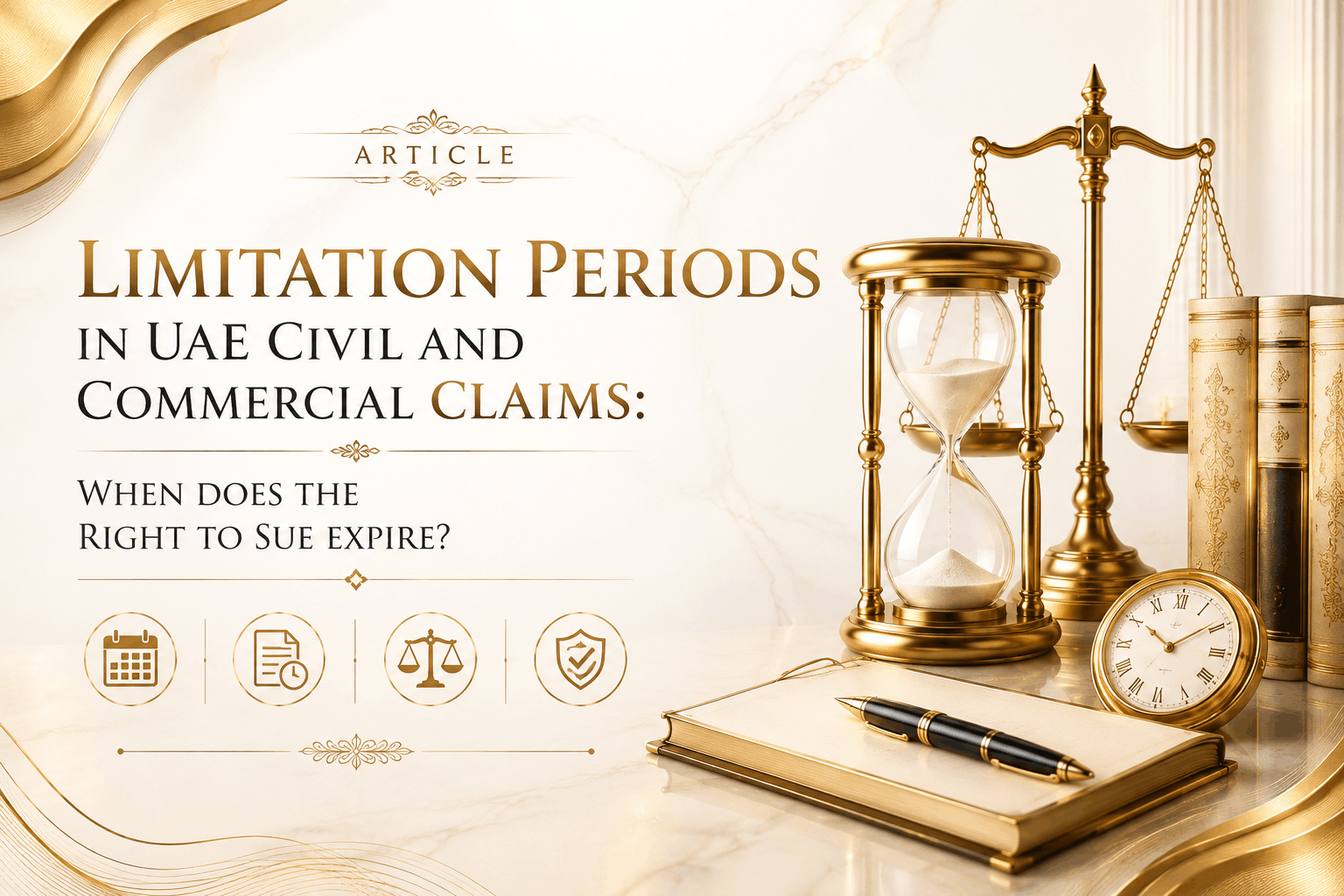 Limitation periods in UAE civil and commercial claims involving contract debts, professional fees, acknowledgment of debt, interruption, suspension, continuing breaches, transport claims, and litigation strategy